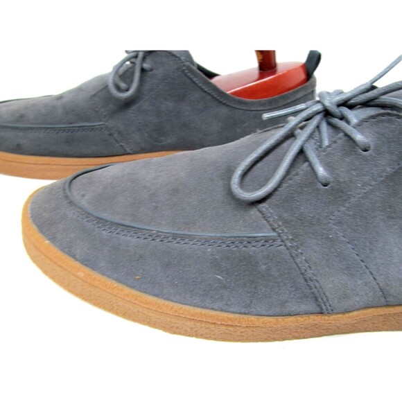 Fred Perry Gray Suede Designer Sneakers Mens Size US 13 EUR 47 - Picture 10 of 16